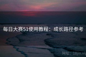每日大赛51使用教程：成长路径参考