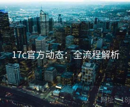 17c官方动态：全流程解析
