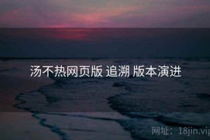 汤不热网页版 追溯 版本演进