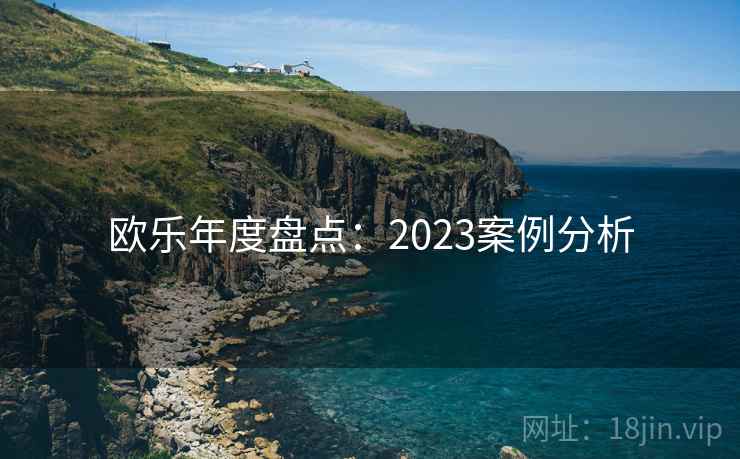 欧乐年度盘点:2023案例分析 欧乐年度盘点:2023案例分析
