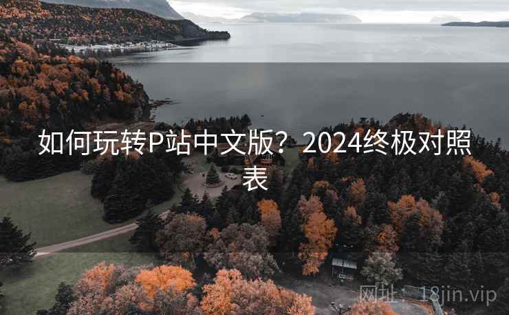 如何玩转P站中文版?2024终极对照表 如何玩转P站中文版?2024终极对照表