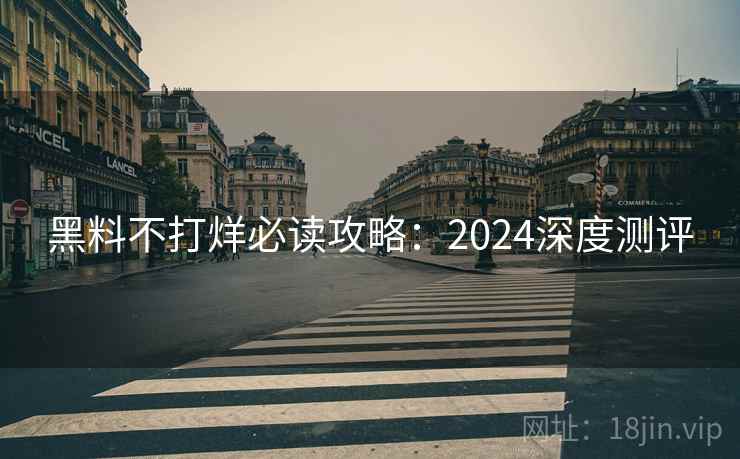 黑料不打烊必读攻略：2024深度测评